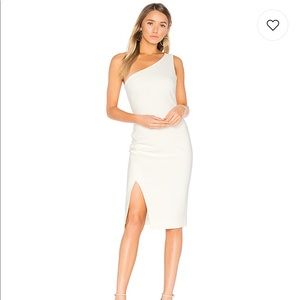 Likely Helena Dress in White